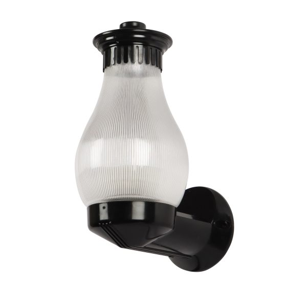 SUPERSCAPE lantern shape exterior wall light traditional with prismatic diffuser for top branded replacable LED lamp WL2596