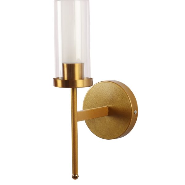 LEARC Designer Lighting Antique Brass Finish Wall Light WL2725