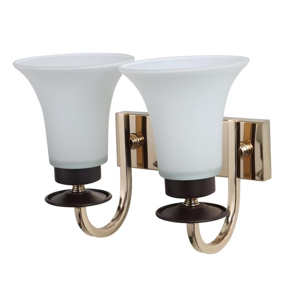 LEARC Designer Lighting Golden Finish Wall Light WL2732