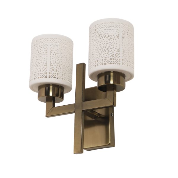 LEARC Designer Lighting Antique Brass Finish Wall Light WL2798