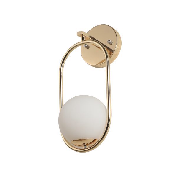 LEARC Designer Lighting Golden Finish Wall Light WL2823