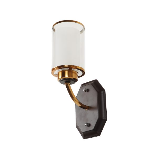 LEARC Designer Lighting Wrought Iron Rustic Finish Wall Light WL2883