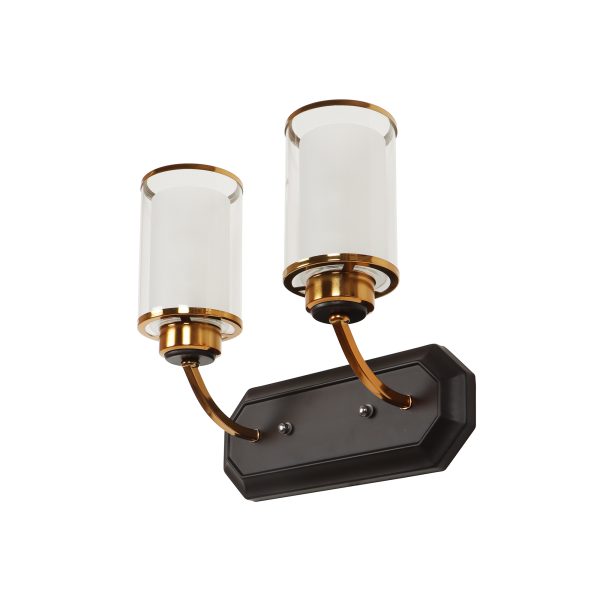 LEARC Designer Lighting Wrought Iron Rustic Finish Wall Light WL2884