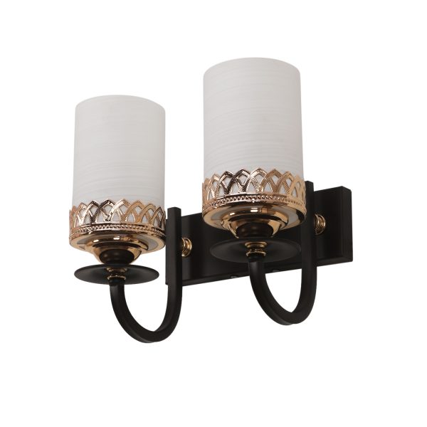 LEARC Designer Lighting Wrought Iron Rustic Finish Wall Light WL2912