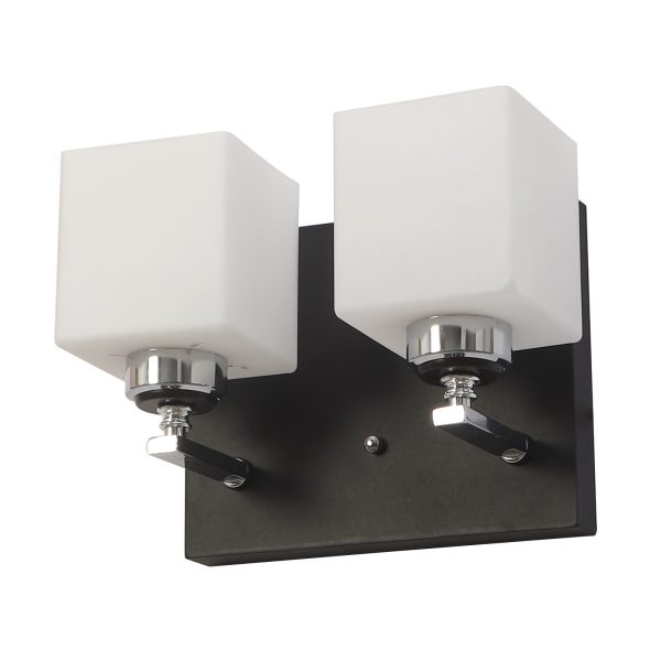 LEARC Designer Lighting Wrought Iron Rustic Finish Wall Light WL2954