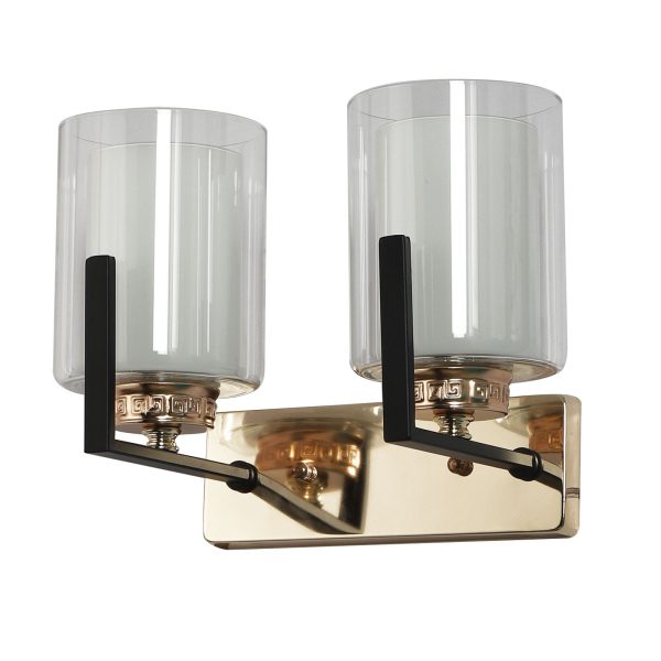LEARC Designer Lighting Golden Finish Wall Light WL3020