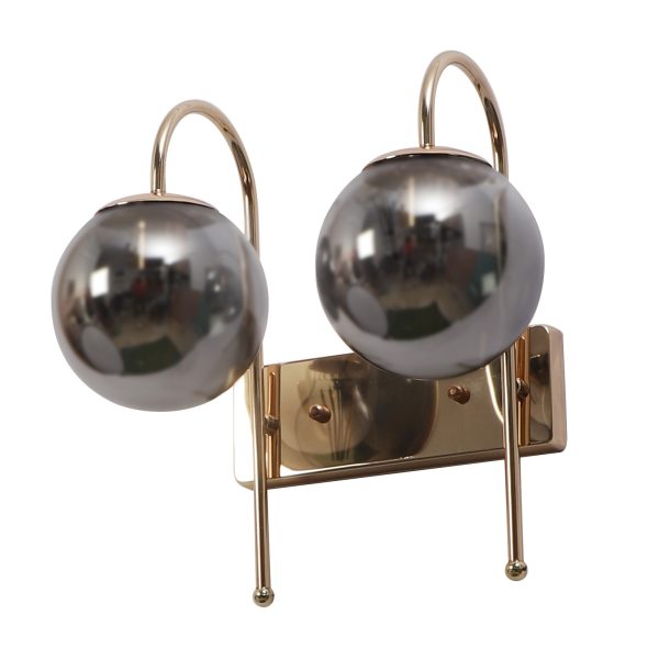 LEARC Designer Lighting Golden Finish Wall Light WL3090