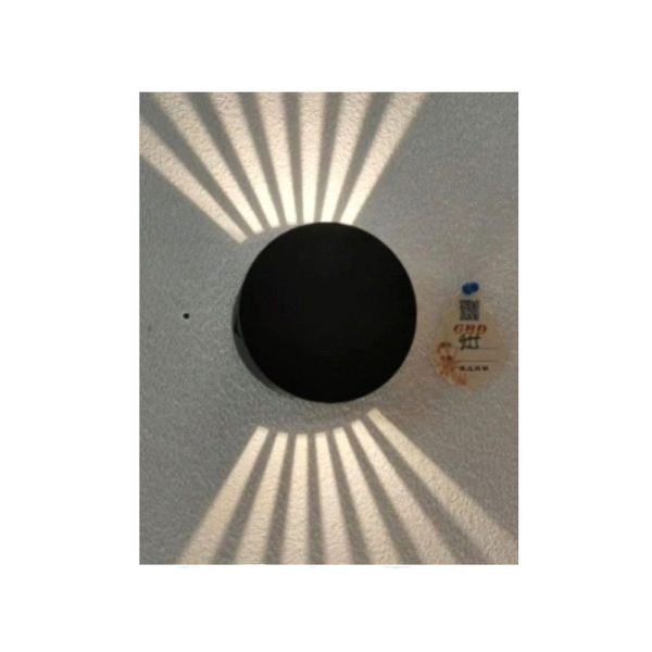 SUPERSCAPE round adjustable beam angle 5-40 degree exterior Wall Light LED grey up down 6 watt with Bridgelux LED and top driver 3k WL3125