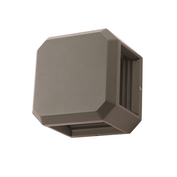 SUPERSCAPE Outdoor Lighting Exterior Wall Light LED square dimond shaped 6 watt with yellow light WL3148
