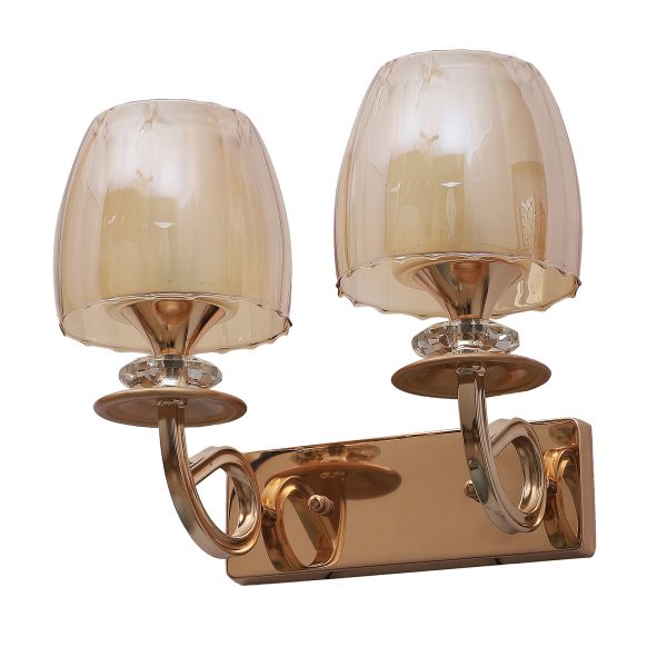LEARC Designer Lighting Golden Finish Wall Light WL3170