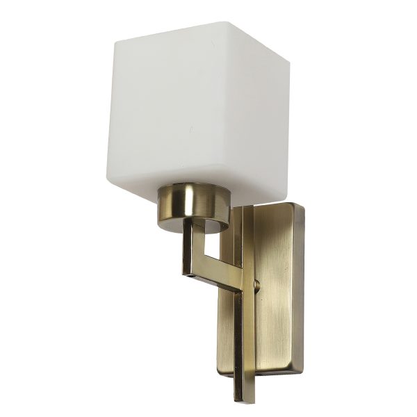 LEARC Designer Lighting ANTIQUE BRASS FINISH WALL LIGHT WL3197