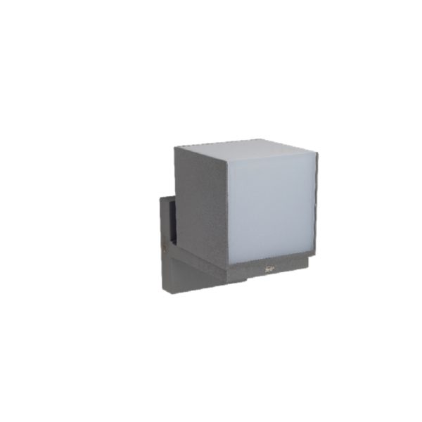 SUPERSCAPE aluminium exterior wall light modern adjustible angle 12 watt grey IP65 with top branded LED and high quality LED driver WL3367