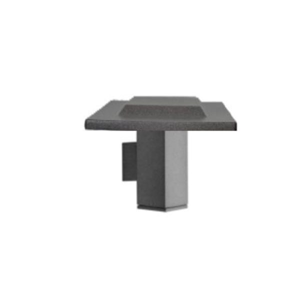 SUPERSCAPE premium aluminium exterior wall light modern 12 watt grey IP65 with top branded LED and high quality LED driver WL3371