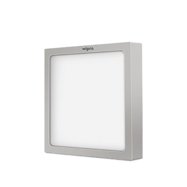 Wipro Garnet 12 watt Square Trimless Surface Panel 2700K WP1084