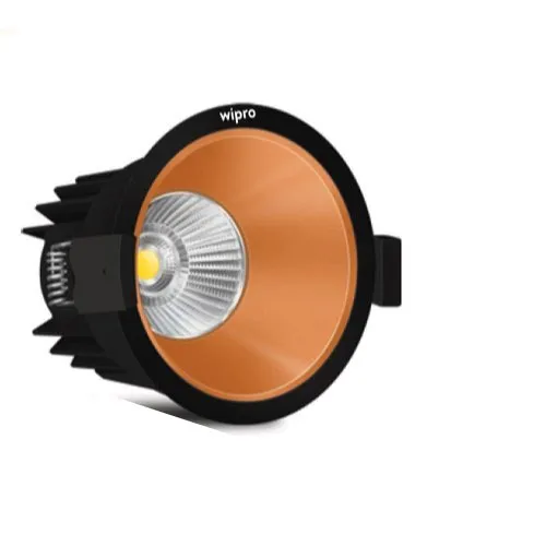 WIPRO GARNET TRIMLESS GOLD COB 9 WATT 2700K WP1241