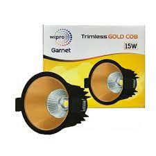 WIPRO GARNET TRIMLESS GOLD COB 15 WATT 4000K WP1242