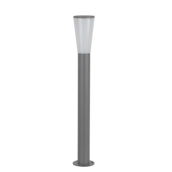 SUPERSCAPE Outdoor Lighting  aluminium die cast 30 inch 9 watt LED bollard grey with top branded LED and high quality LED driver K1024-L