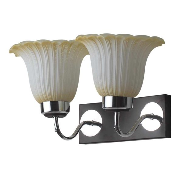 LEARC Designer Lighting Wrought Iron Rustic Finish Wall Light WL1980